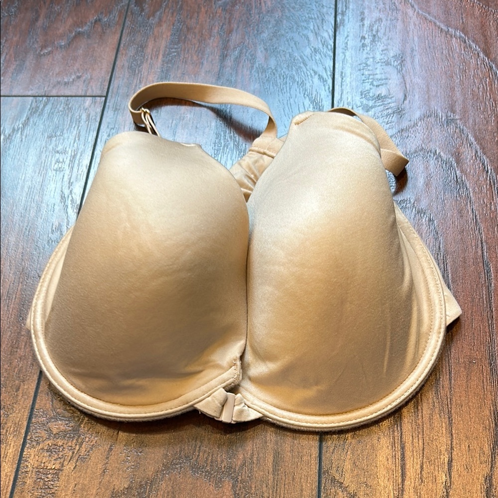 Natori Tan Seamless Bra with Adjustable Straps